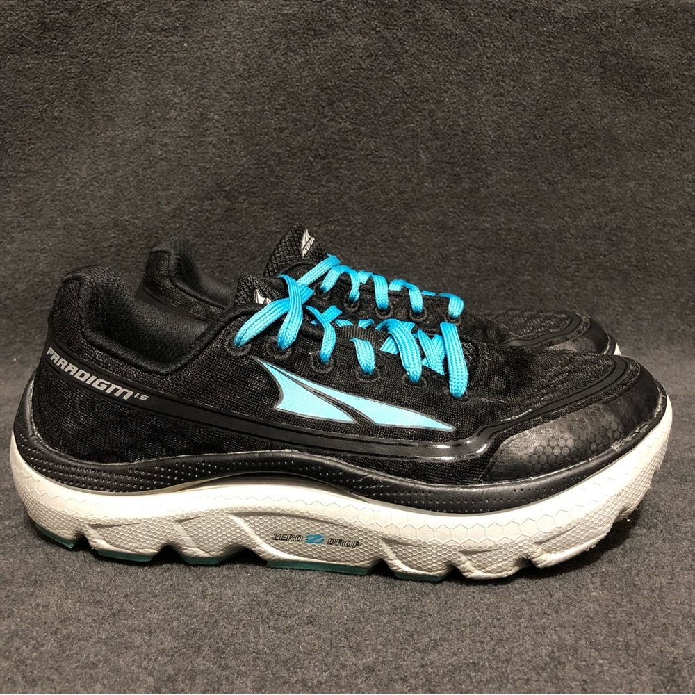 Altra Paradigm 1.5 Women's Black Zero Drop Running Sneaker Shoes Size 6